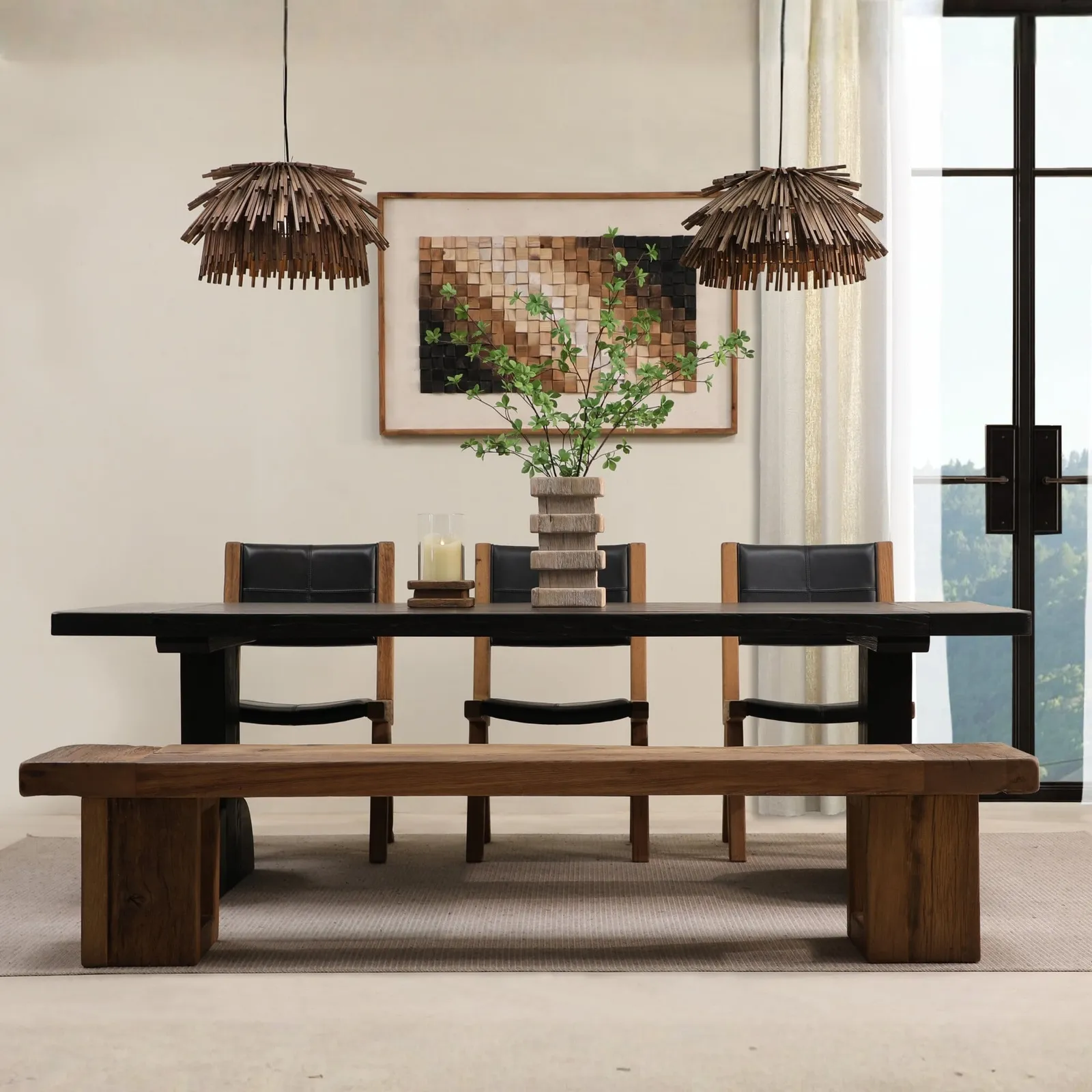 Anker Dining Table 240X100X75.5Cm, Ash Wood | Barker & Stonehouse 2