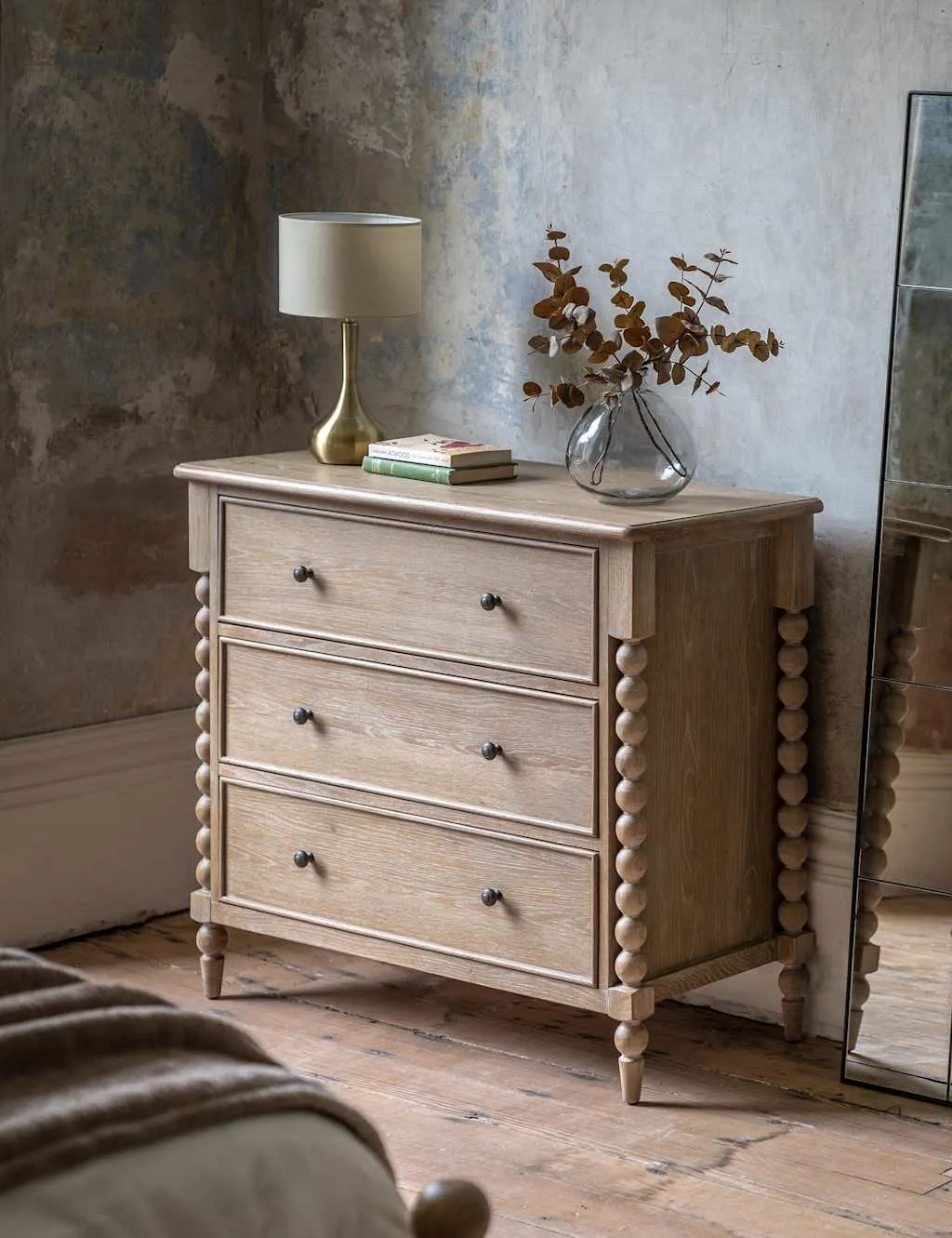 Gallery Direct Artisan 3 Drawer Chest Natural