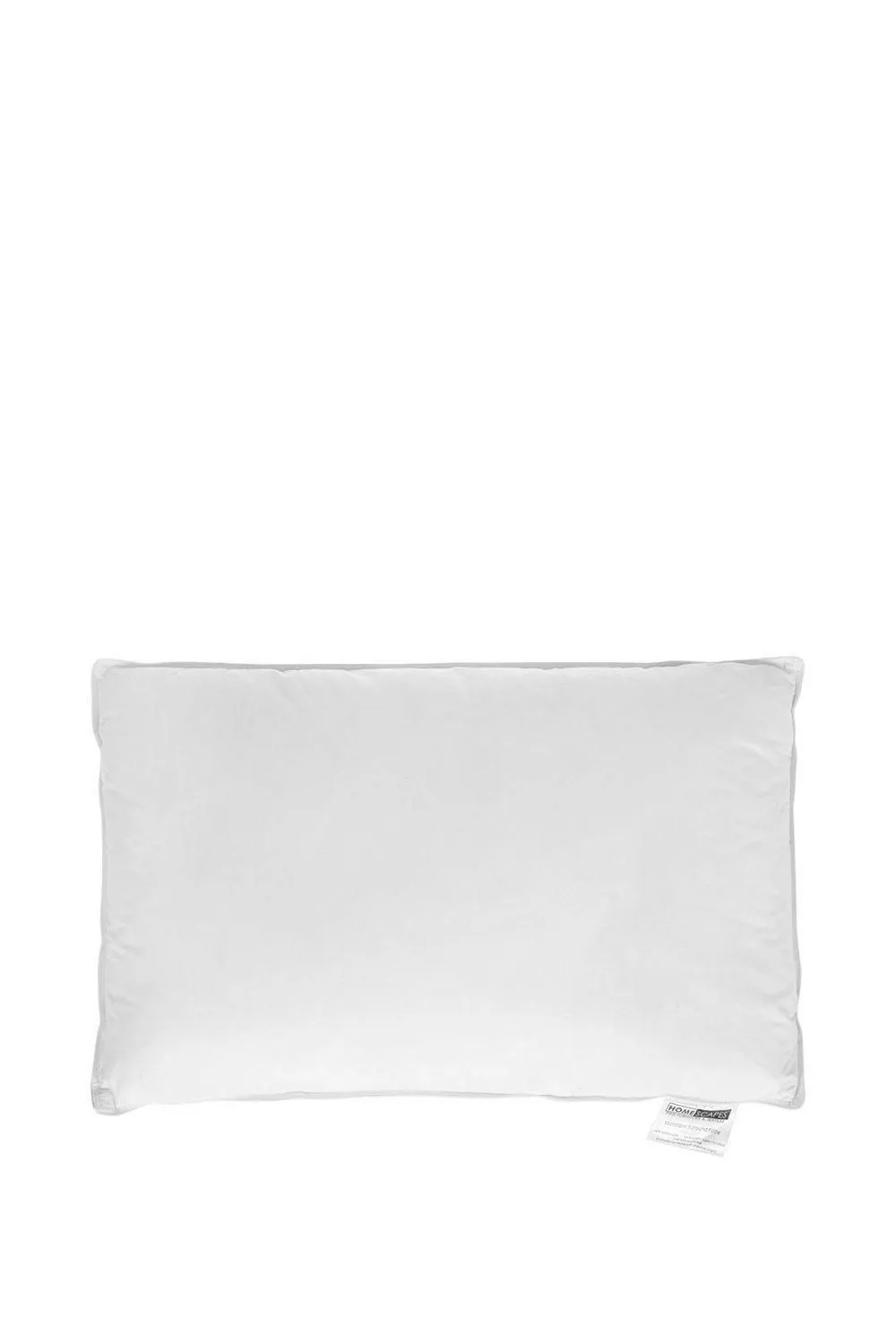 Homescapes Super Microfibre Surround Pillow in White 2