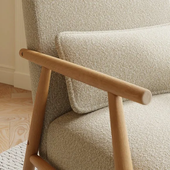 Alpine Boucle High Back Spindle Chair 3