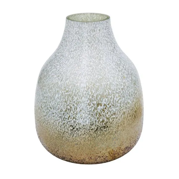 Verre Round Frosted Glass Vase 3