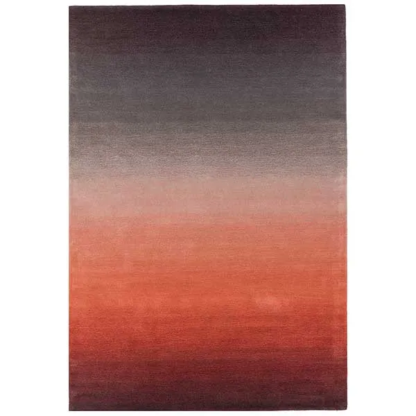 Ombre Rug  Rust