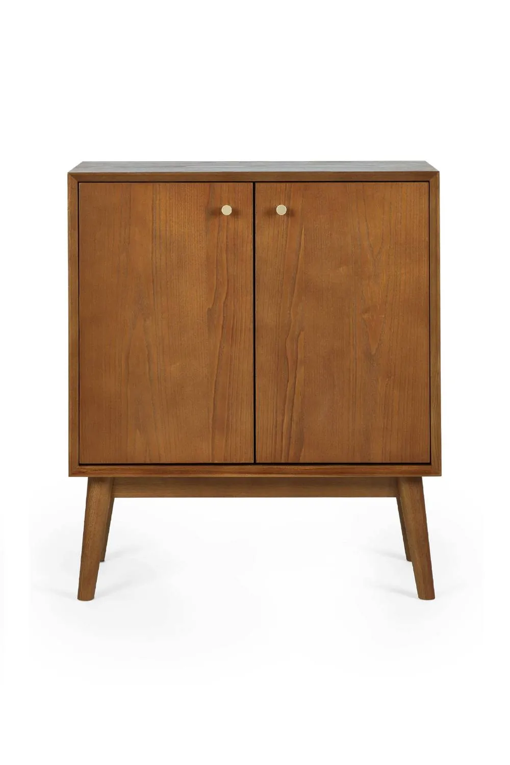 Julian Bowen Lowry Compact 2 Door Sideboard in Tan 4
