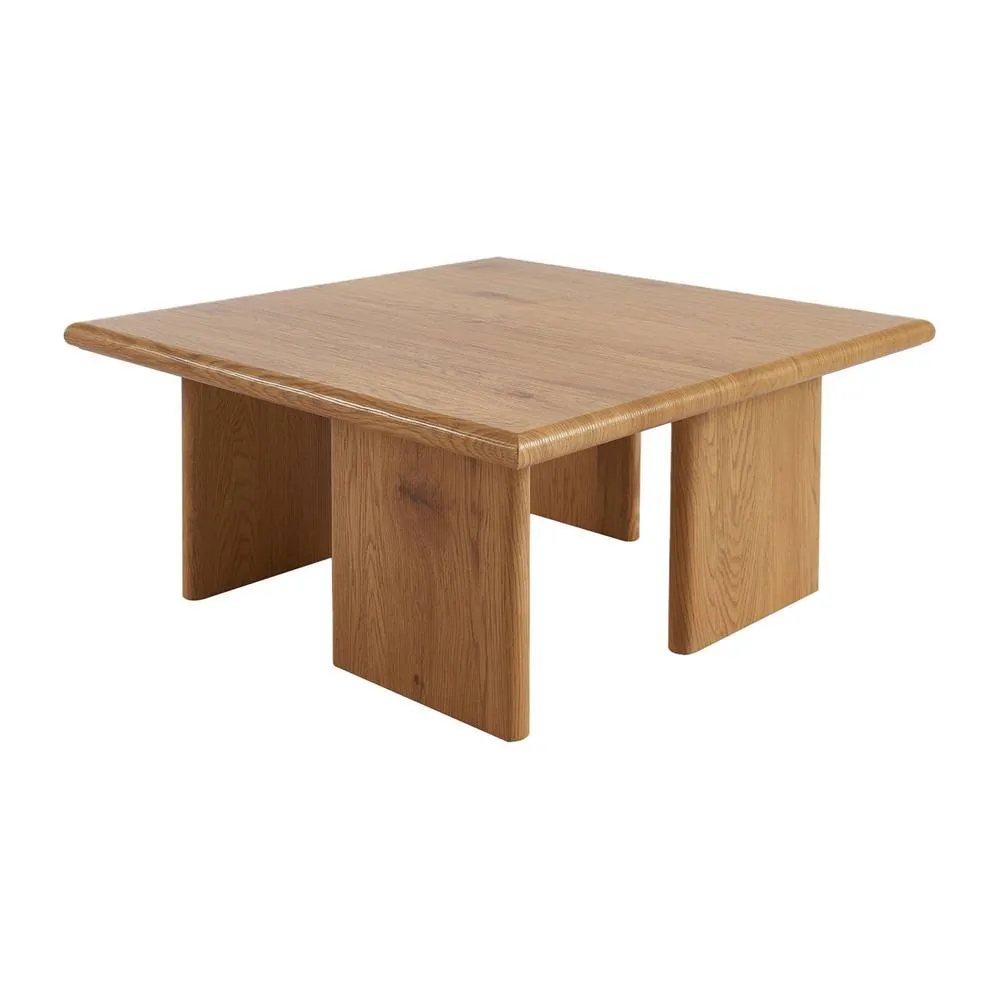 sweeek Square coffee table in Brown 2