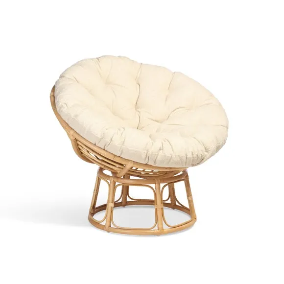 Desser Natural Papasan Rattan Chair 2