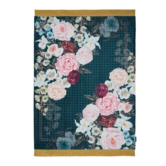Laurence Llewelyn-Bowen Bouquet List Throw Blanket 2