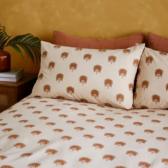 Palma Tropics 100% Cotton Duvet Cover and Pillowcase Set 4