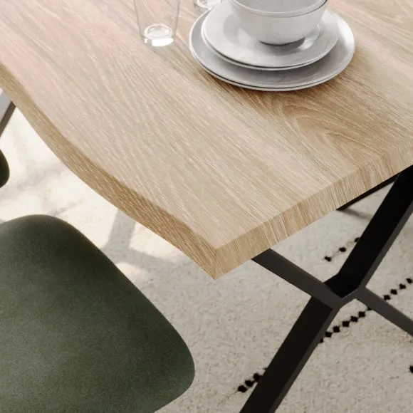 Ezra II 4 Seater Compact Rectangular Dining Table 3