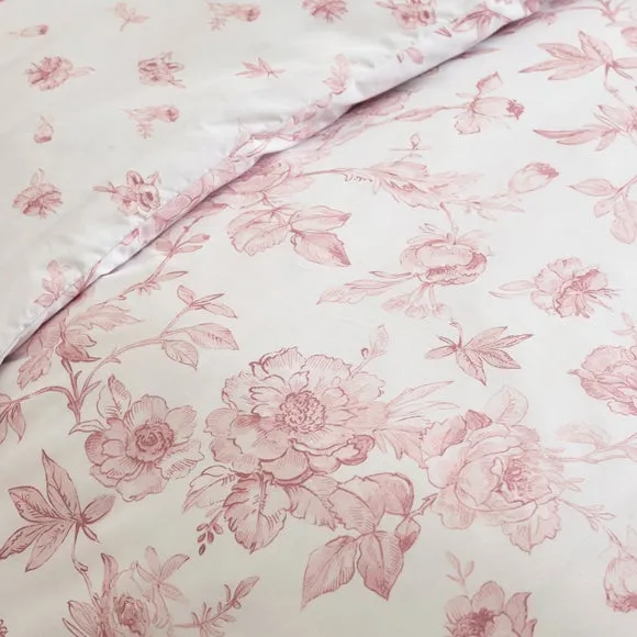 Catherine Lansfield Mirabelle Polycotton Duvet Cover & Pillowcase Set 4