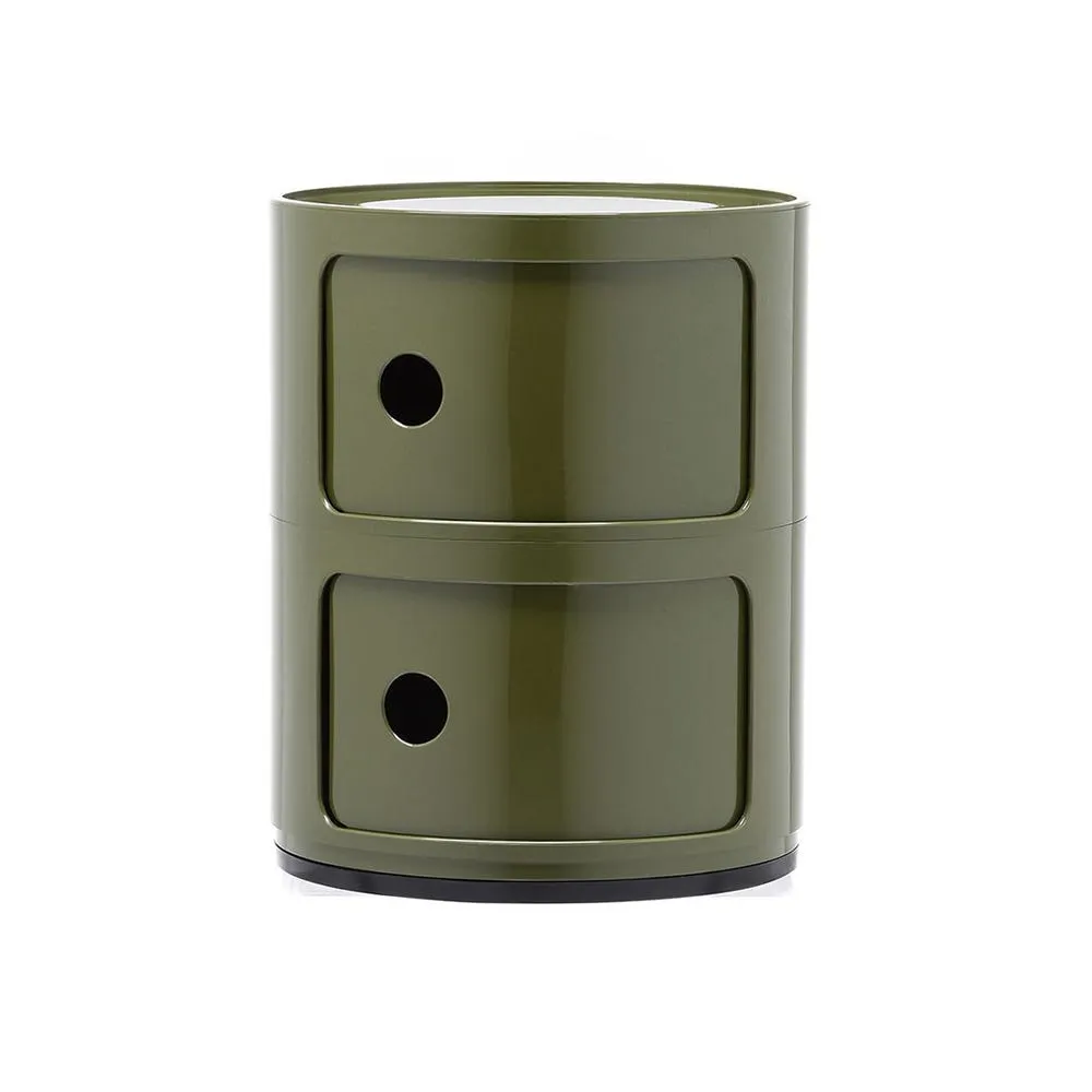 Kartell Componibili Cabinet 2 Elements Green 2