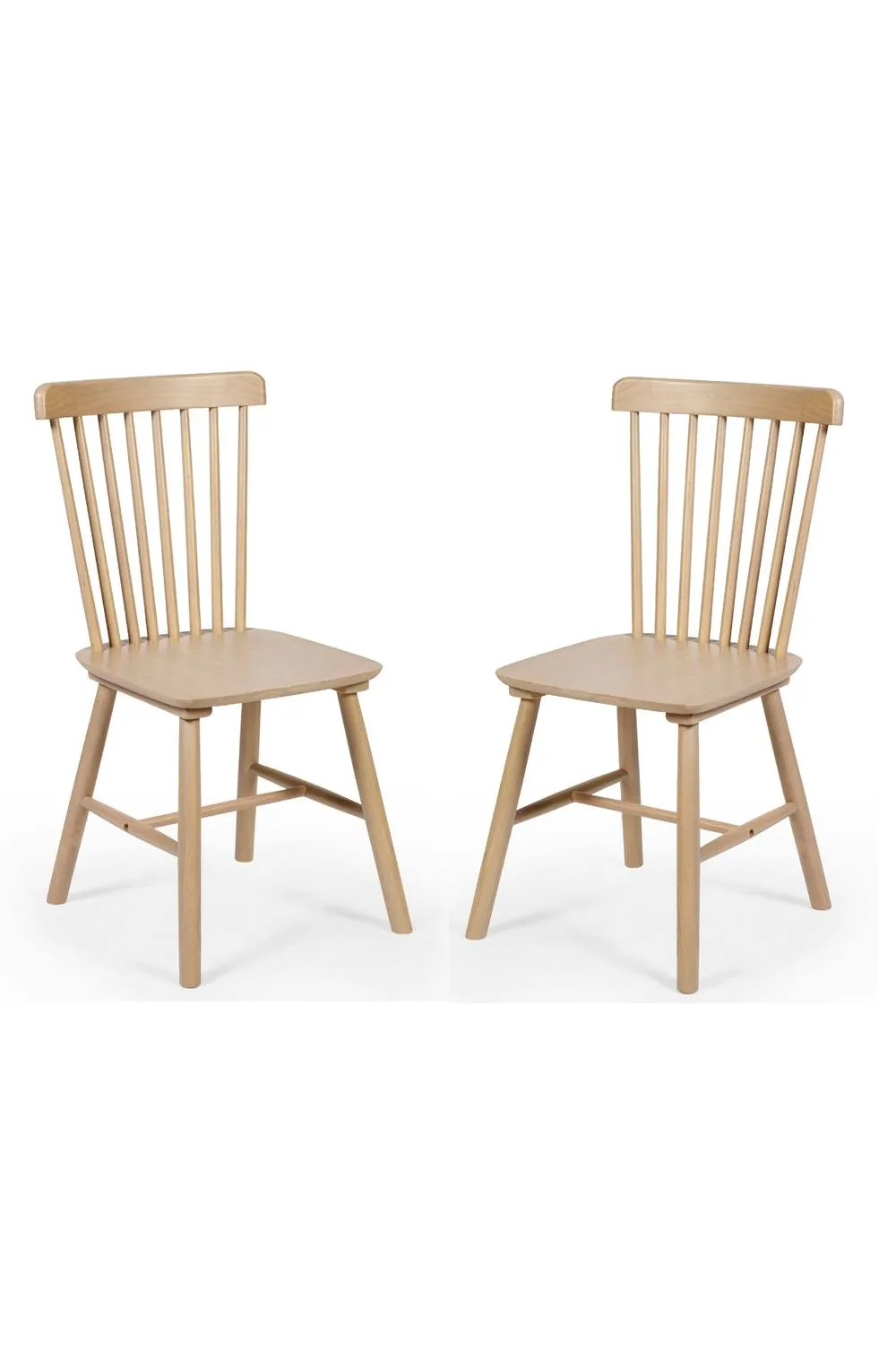 Julian Bowen Sakura Dining Chair (Set of 2) in Light Oak 5