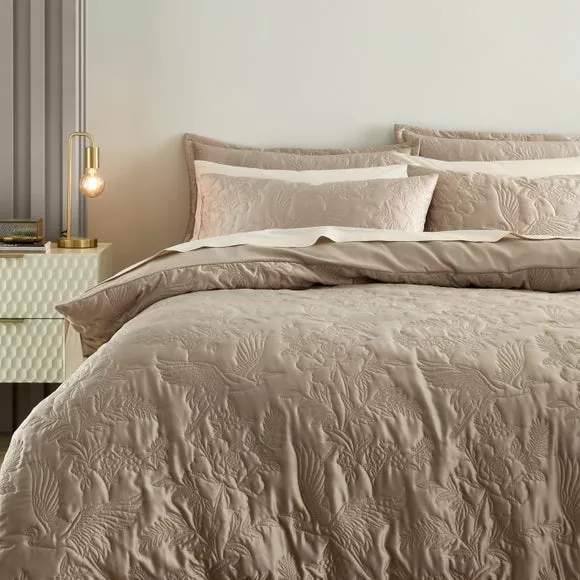 Luxe Heron Duvet Cover and Pillowcase Set 1