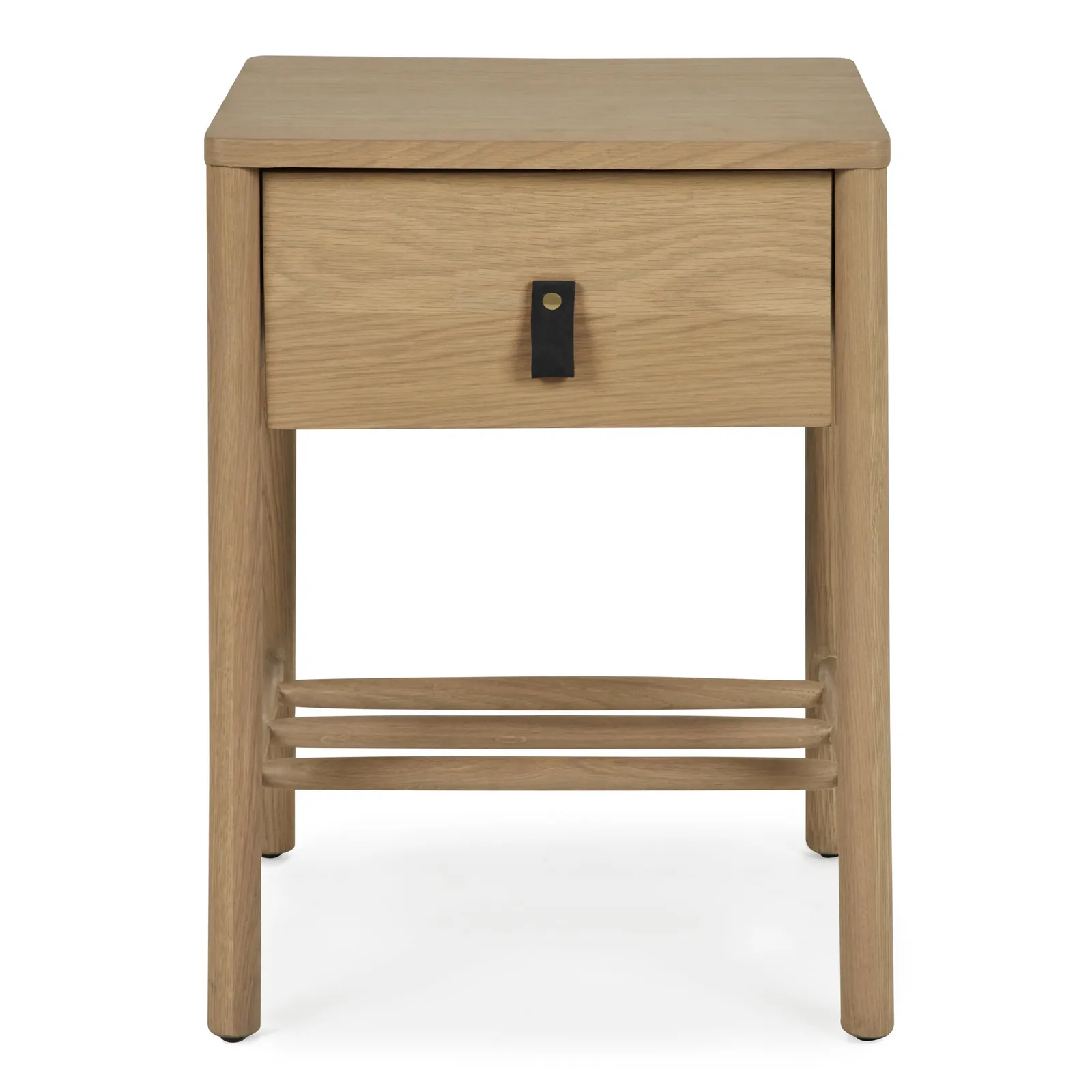Henry Oak Bedside Table Brown