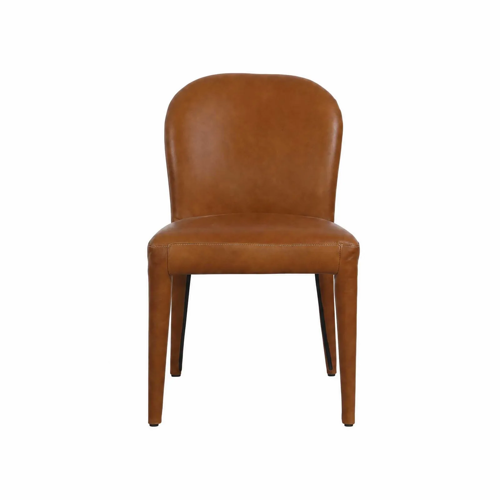 Combe Dining Chair, Brown Leather | Barker & Stonehouse 2