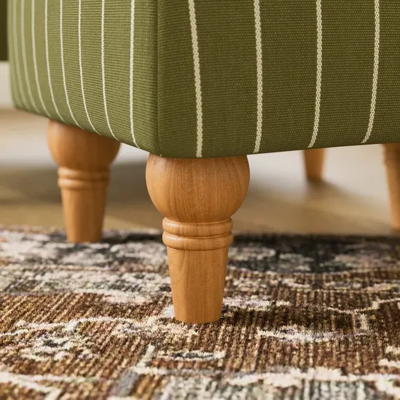 Charnwood Pinstripe Storage Footstool 5