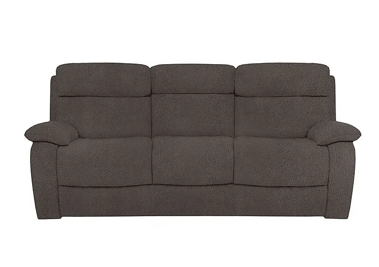 Moreno 3 Seater Fabric Sofa - Dark Grey