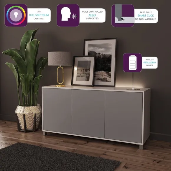LED Smart Click Sideboard 2