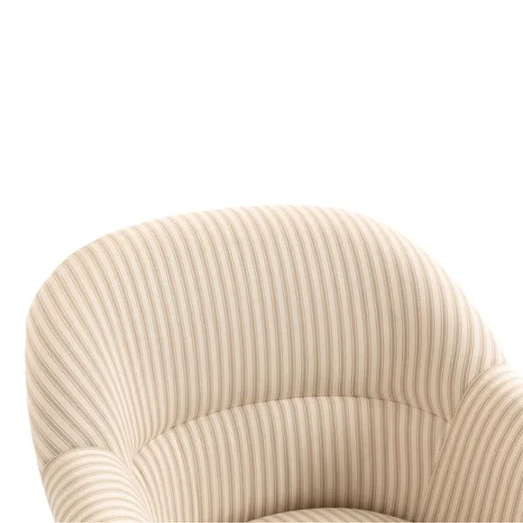 Goldie Frill Rutland Stripe Accent Chair 3