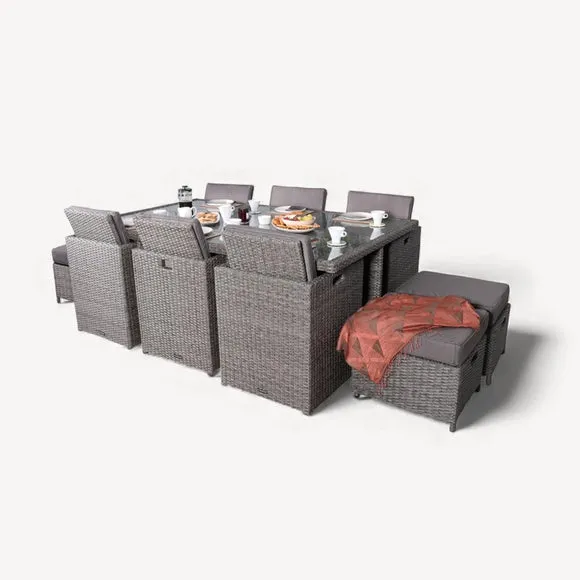 Paris 10 Seater Cube Dining Set 2