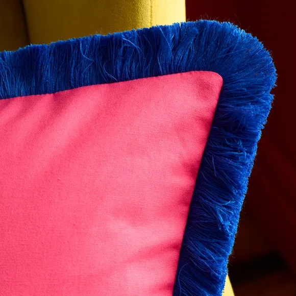 Sophie Robinson Darling Diagonal Striped Cotton Square Cushion 5