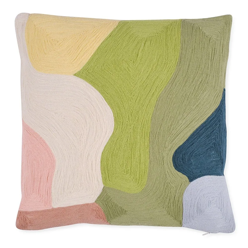 Heal's + Clare Dudeney Cushion Green 2