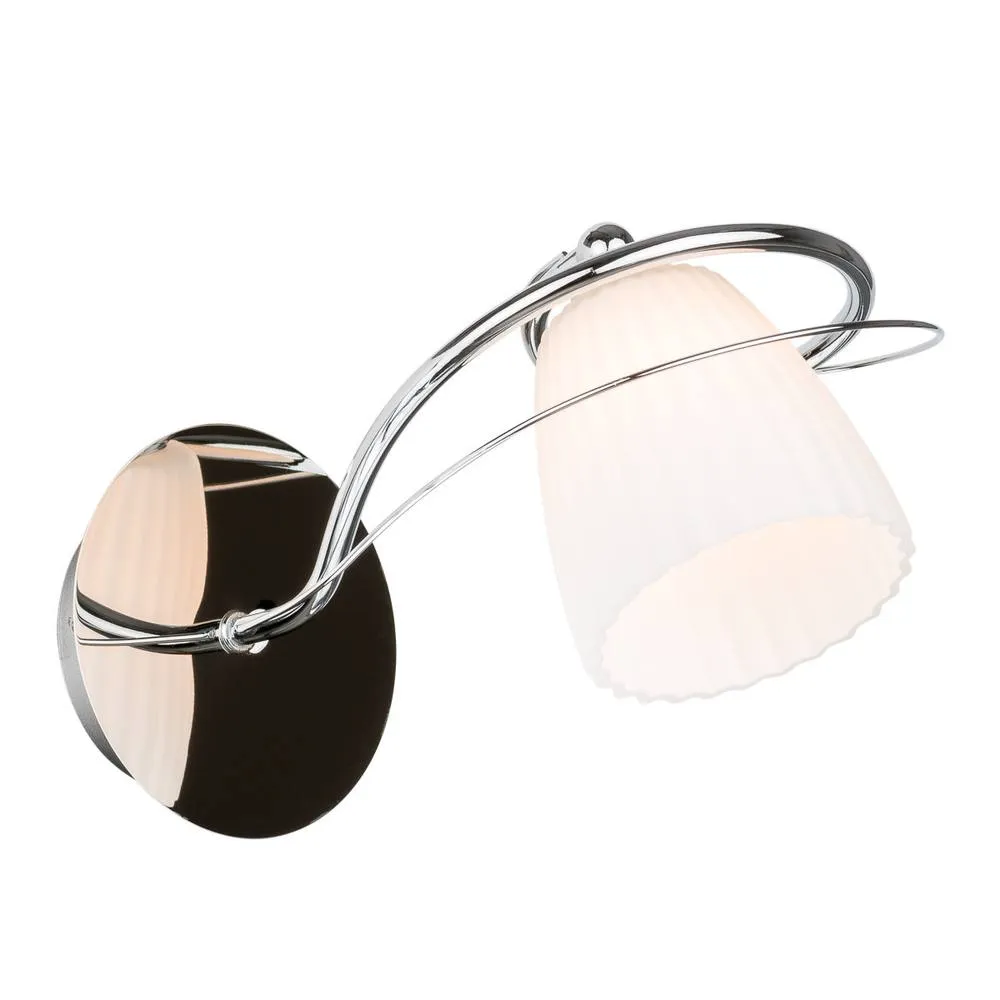 Netlighting Tipene Modern 1 Light Wall Lamp G9 in Silver