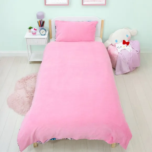 Hello Kitty Chill Fleece Duvet Cover & Pillowcase Set 3