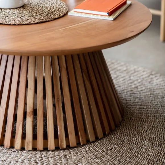 Dawson Slatted Coffee Table 3