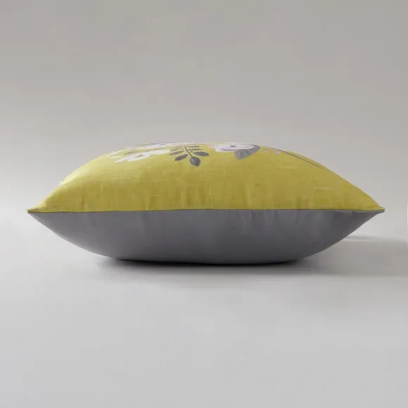 Blooms Ochre Placement Cushion 4
