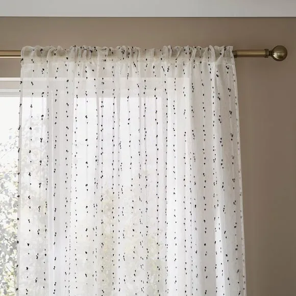 Tegan Tufted Slot Top Voile Panel 1