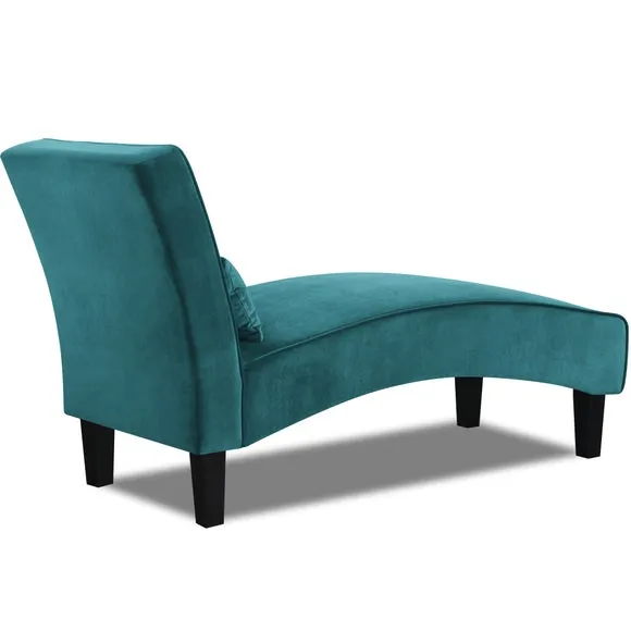 Bella Velvet Chaise Lounge 5
