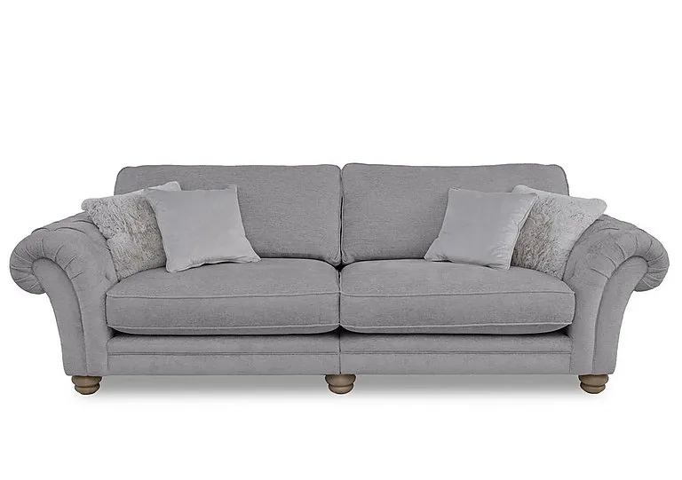 Cotswold Grand Split Frame Classic Back Sofa - Darwin Silver