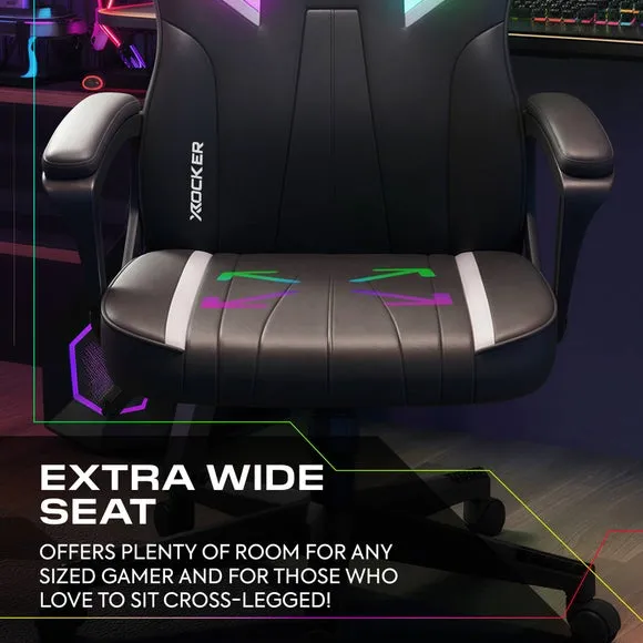 X Rocker Tempest RGB Office Gaming Chair 4