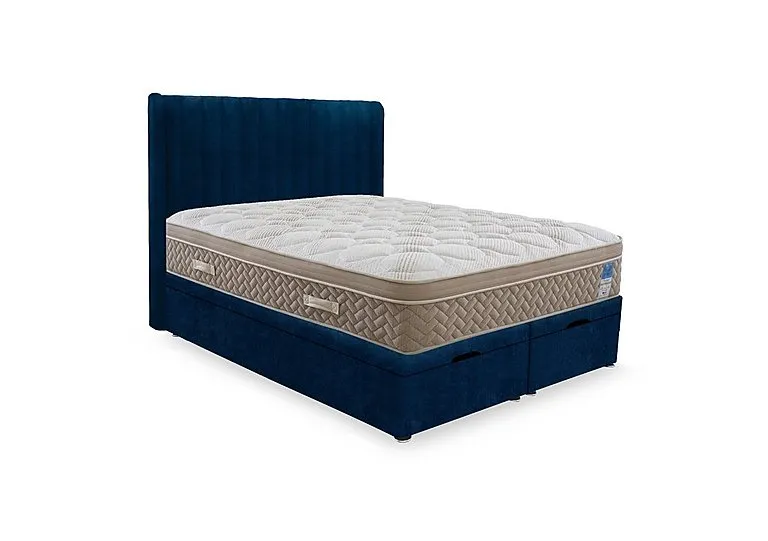 PlushTech End Lift Ottoman Divan Set - Super King