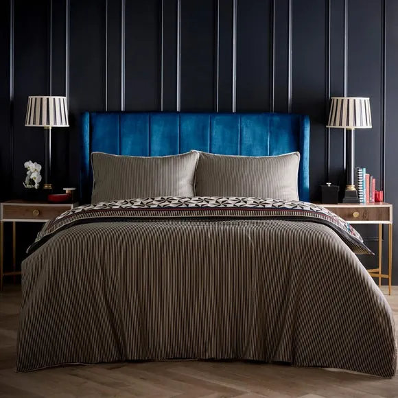 Laurence Llewelyn-Bowen Hero 100% Cotton Duvet Cover & Pillowcase Set 2