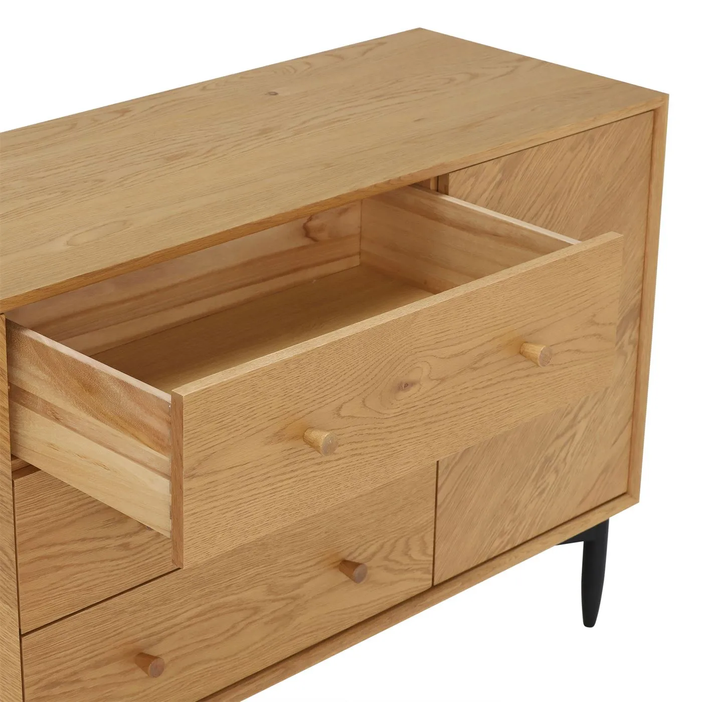 Ercol Monza Large Sideboard, Neutral Oak | Barker & Stonehouse 5
