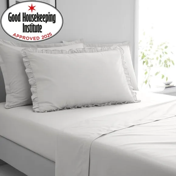 Pure Cotton Frilled Pillowcase 1