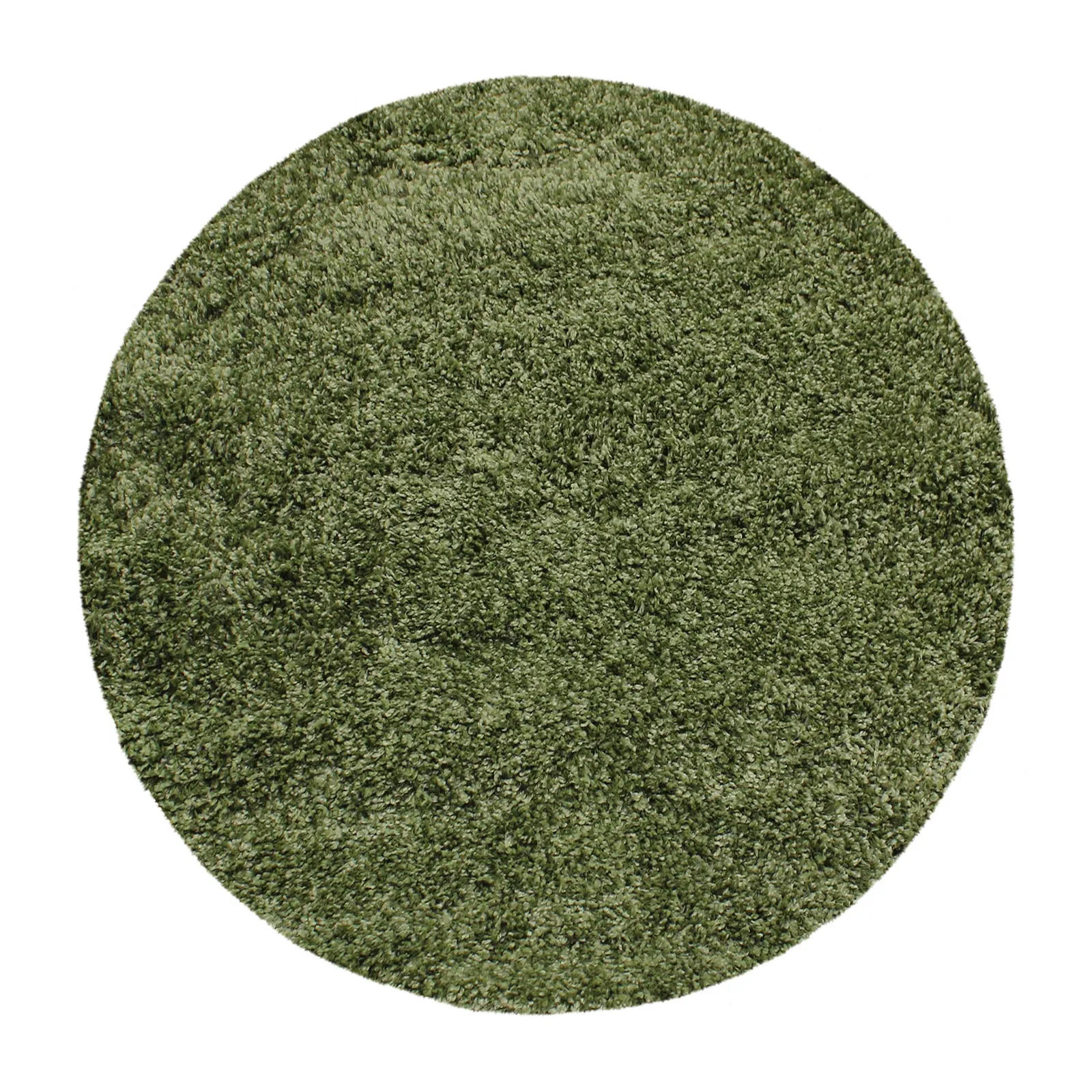Slumber Shaggy Circle Rug Green