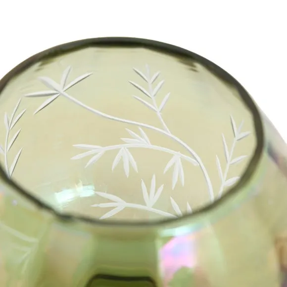 Bloom Engraved Shimmer Tealight Holder 6