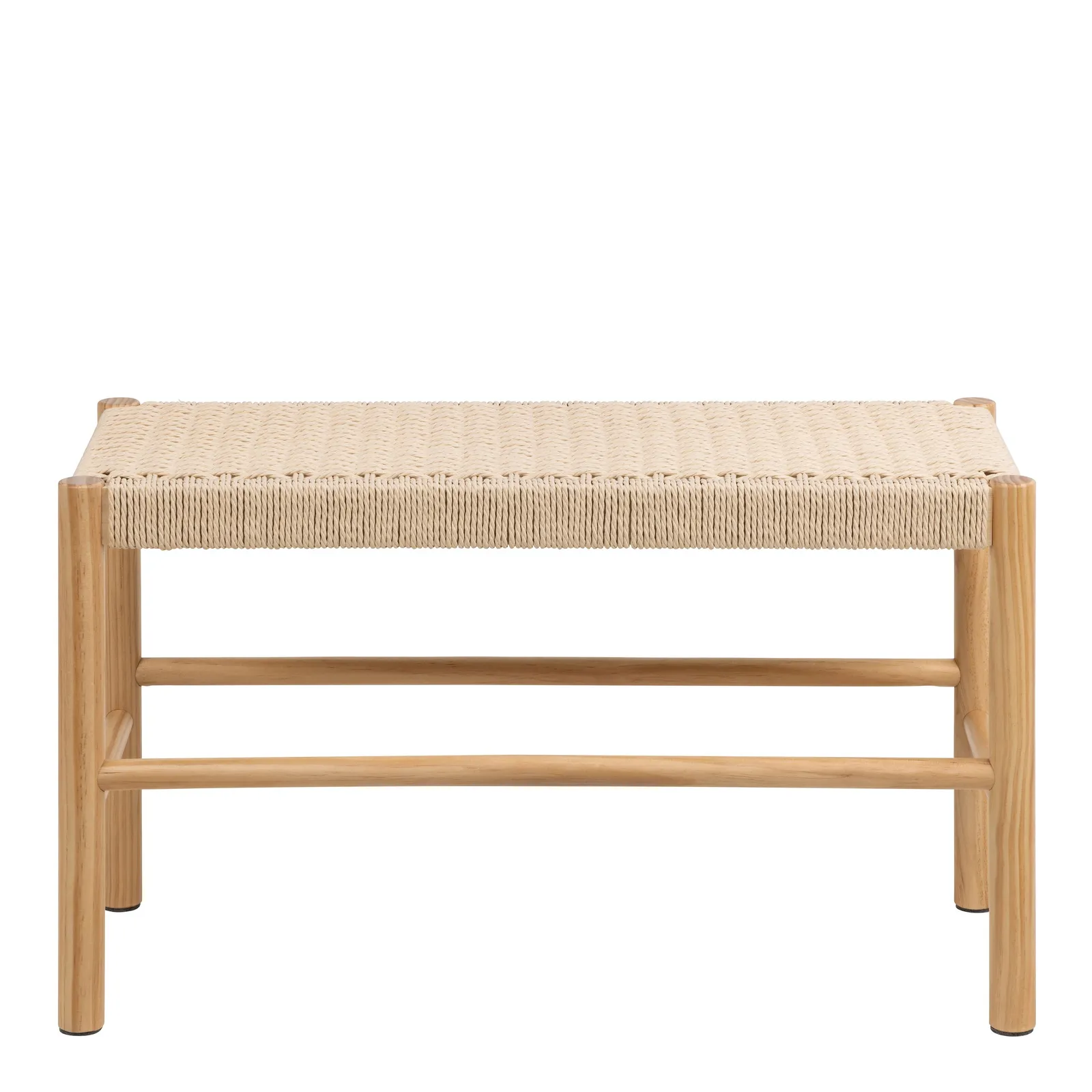 Furniture To Go Alvin Weaved Bench in Off-White 2