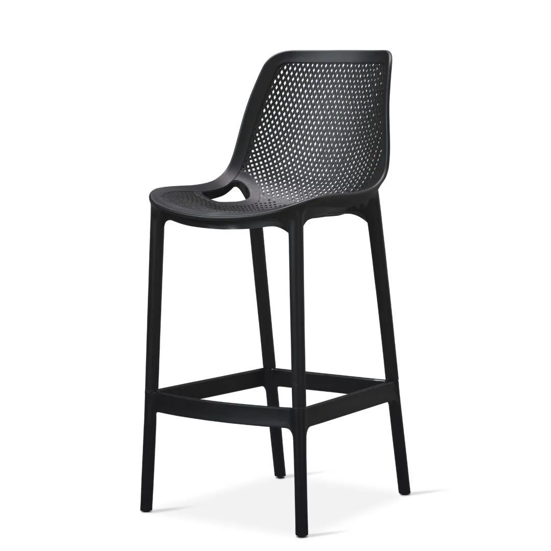 netfurniture Gunez Bar Stool Quality - Black