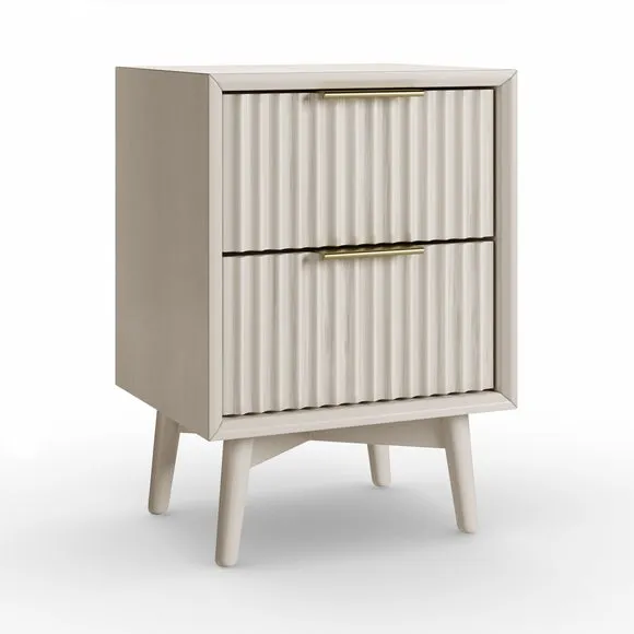 Neena 2 Drawer Bedside Table 2