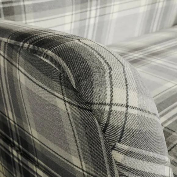 Charnwood Checked 2 Seater Armchair 3