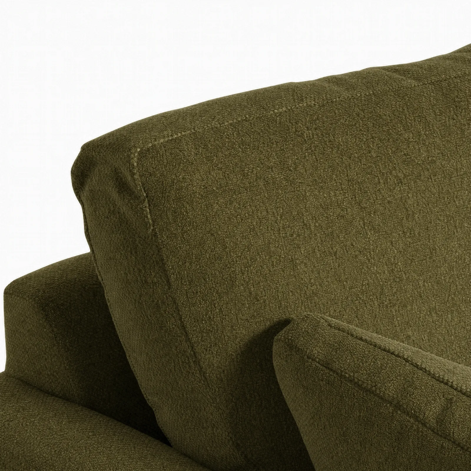 Benton Large Corner Sofa, Green | Barker & Stonehouse 3