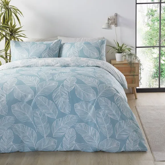 Fusion Matteo Reversible Duvet Cover and Pillowcase Set 1
