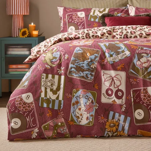 Furn. Wildcard Polycotton Duvet Cover & Pillowcase Set 4