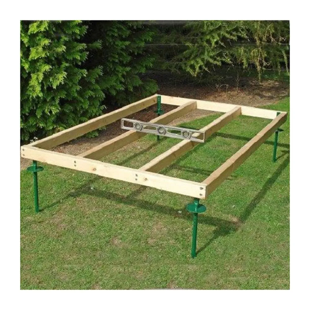 Shires 44 x 69 mm Pressure Treated Shed Base Approx 6 x 4 Feet in Brown 2