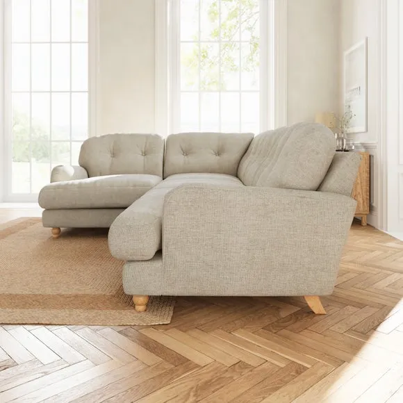 Martha Basket Weave Full Corner Sofa 3
