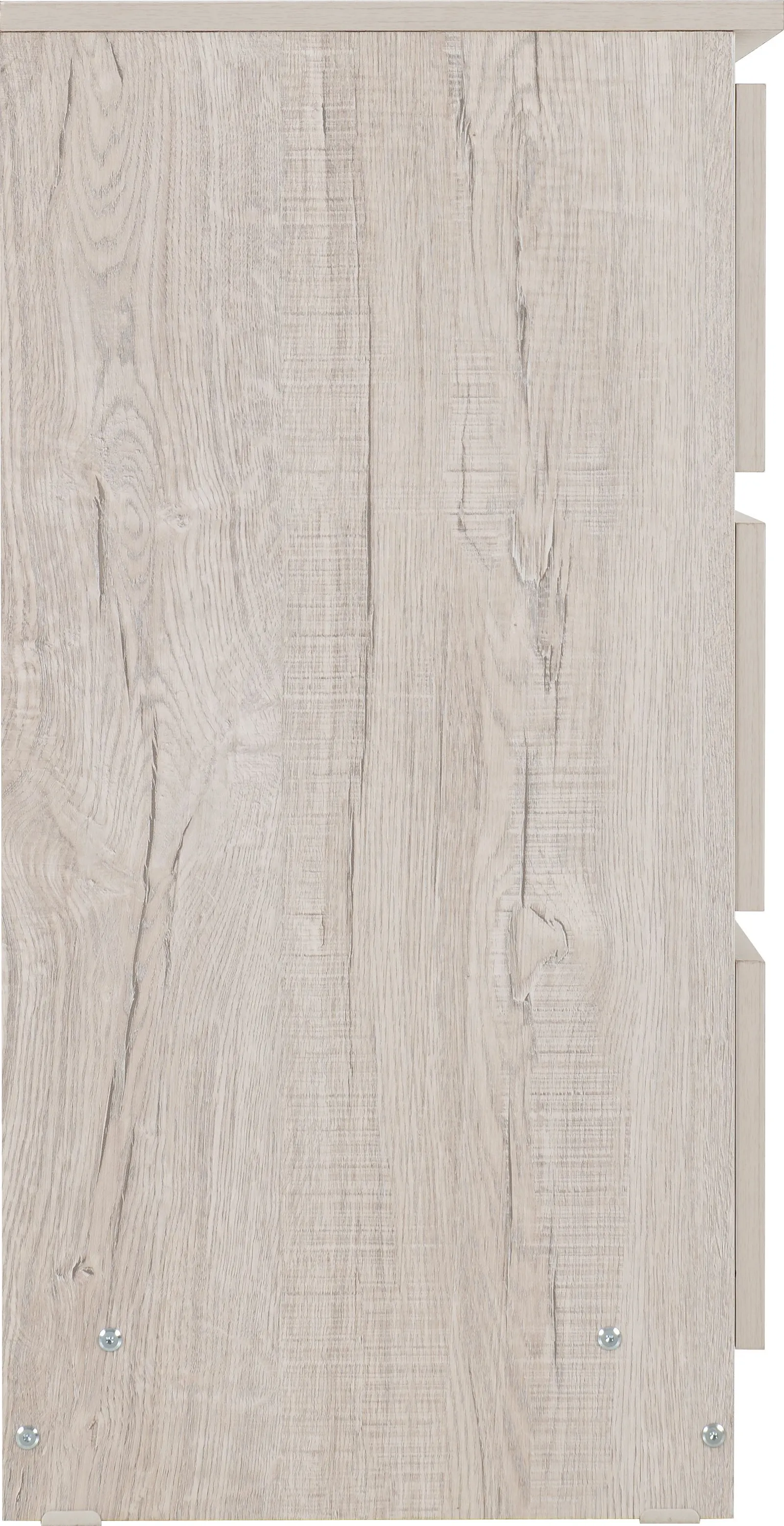 Seconique Malvern 3 Drawer Chest in Light Stone 5