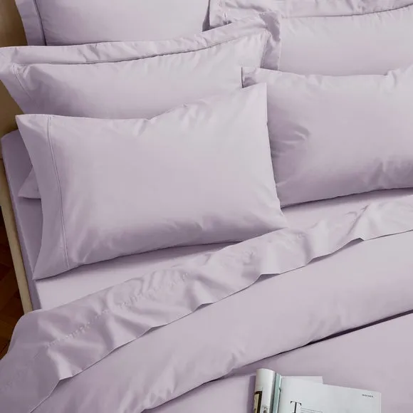 Dorma Crisp & Fresh 400 Thread Count Egyptian Cotton Percale Flat Sheet 3